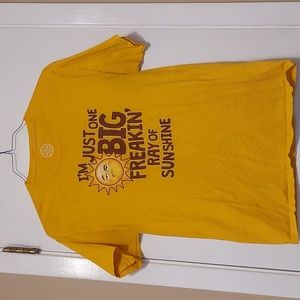 Novelty Yellow T-shirt